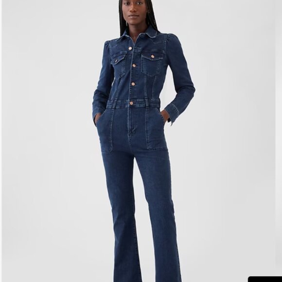 GAP Denim Jumpsuit - Picture 2 of 7